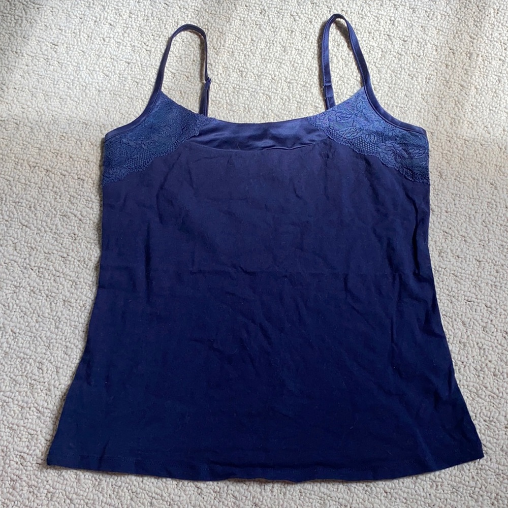 Blue tank top